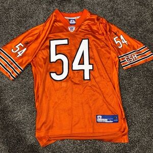 Chicago Bears Brian Urlacher Reebok Orange NFL Jerseys